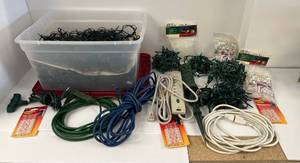 Group Including Christmas Lights And More