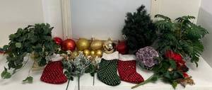 Group Of Misc. Christmas Items