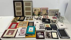 Large Group Of Misc. Picture Frames