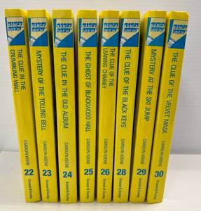Vintage Nancy Drew Books 7 Volumes Total