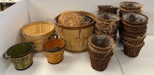 Large Group Of Misc. Woven Baaskets