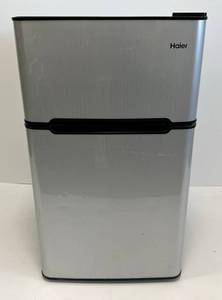 Haier Mini Refrigerator With Small Freezer 32T x 19W x 19D
