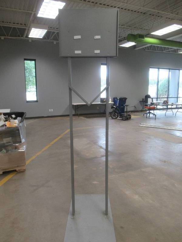 Metal Sign Holder (NICE CONDITION, SEE PHOTOS)