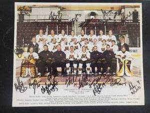 Collection Of UofM Womens Hockey Team Items