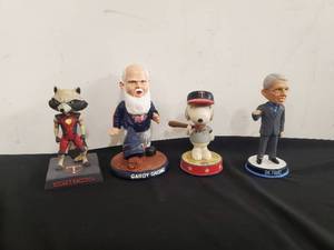 Collection Of Bobble Heads And Figurines