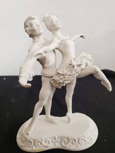 Lovers From Classical Ballet Porcelain Sculpture
