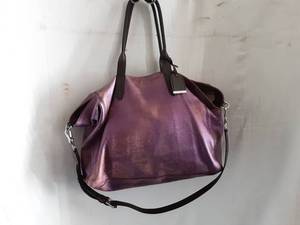 Cole Haan XL Purple Tote  Crossbody