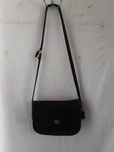 Coach Vintage City Bag Black 11L x 4D x 7H-21 Strap Drop. Made In USA