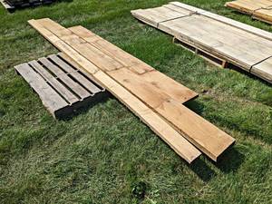 (3) Rough Sawn, Kiln Dried OAK Boards - 156 x 9-12 x 2-18, 101 x 9-12 x 1-12 and 155 x 4-12 x 2