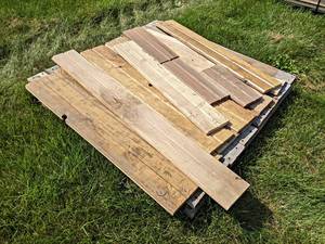 Pallet Lot of MIXED SPECIES Carsiding - Lengths Up to 45, Thickness 34, Width 5, Quantity Approx. 20