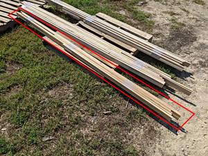 Lot of ASH Trim - Bedroom Bundle - Should Do Closet Door and (2) Windows