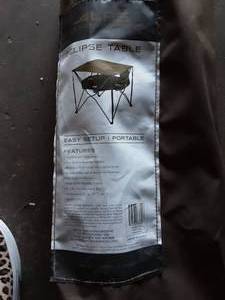 lot 2 image: Alps Mountaineering Eclipse Folding Table With Bag