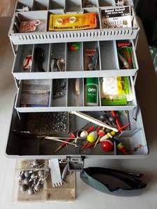 lot 13 image: Flambeau Tackle Box & Contents
