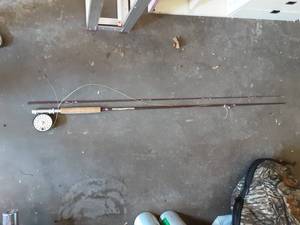 lot 20 image: Martin Tuffy 3-016 Fly Rod & Reel