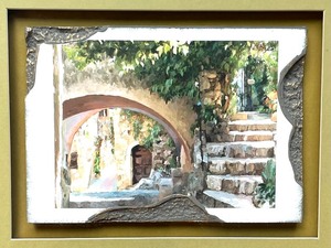 lot 23 image: Scenic 3D Framed Art