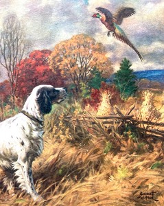 lot 49 image: On the Rise Unframed Art Print by Emmett Watson