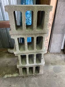 Cement Blocks & Lumber