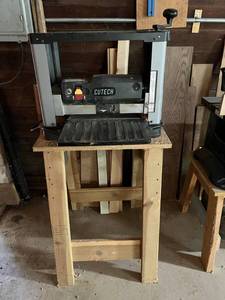 Cutech 13 Portable Planer on Stand