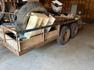 Tandem Axel Flatbed Trailer