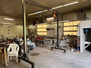 Gantry Crane with Jet Manual Trolley - 1 Ton Lift