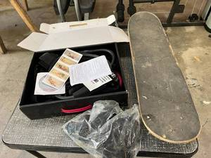 Body Belt & Skateboard
