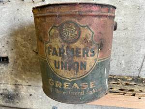 Farmers Union Grease Can