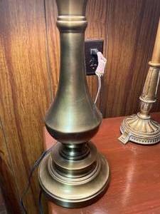Lot of 3 Brass Berman Table Lamps