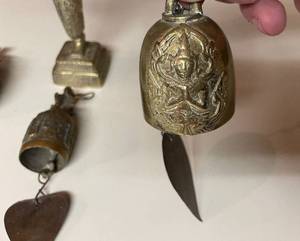 Various Thailand Metal Figures and Bells