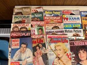 Vintage Movie TV Magazines 1950s and 1960s