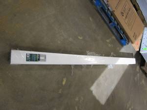 lot 483 image: VERANDA 5 in. x 5 in. x 8 ft. White Vinyl Fence Post (LIKE NEW CONDITION)