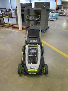 lot 500 image: RYOBI RY40107 40V HP Brushless 20 in. Cordless Battery Walk Behind Push Mower (Tool Only) (NEW CONDITION)