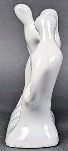 lot 18 image: Naaman Israel Fine White Porcelain Three Dancers Sculpture