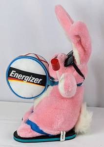 lot 39 image: Vintage Plush Energizer Bunny- Promotional Display  #1-2007