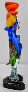lot 42 image: Murano Italian Hand Blown Art Glass Circus Clown