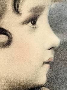 lot 53 image: Sir Joshua Reynolds Age of Innocence - Vintage Hand Tinted Framed Art Print