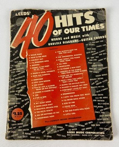 lot 134 image: Vintage Sheet Music - Piano Hits Through the Years