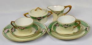 lot 147 image: Antique Bavaria China Dinner Set- Made in Germany
