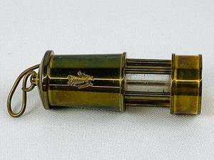 lot 236 image: Vintage Brass Welsh Miners Lamp