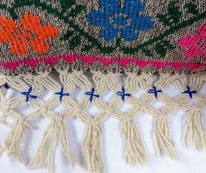 lot 240 image: Gorgeous Vintage South American Birds Poncho