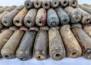 lot 198 image: 96 Lake Superior Net Fishing Buoys