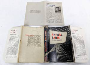 lot 120 image: RARE 1946 FIRST AMERICAN EDITION Animal Farm by George Orwell - Harcourt Brace Hardcover with Dust Jacket