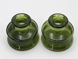 Dansk Designs MCM Art Glass Bud Vases