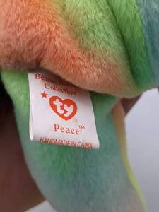 Peace Beanie Baby Gasport & IL Error, etc.