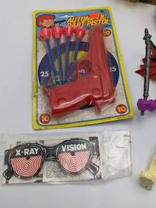 Group of Vintage  Classic Toys Marvel, XRay, etc