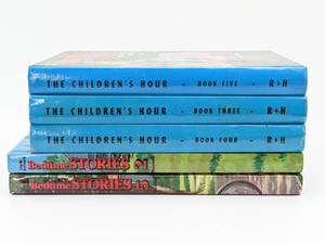 (5) Group of Uncle Arthur Childrens Hour Books