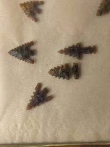 Very Fine Native American Indian Arrow Head Points Group #2