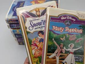 Vintage Disney VHS Mary Poppins, Toy Story, etc.