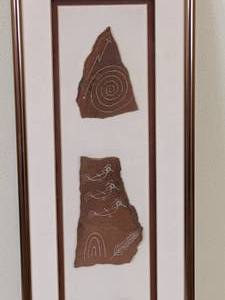 Native American  Indian Petroglyphs Wall Hanging