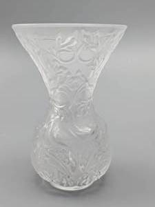 Lalique Vaso Arabesque 5 18 Crystal Vase w Box