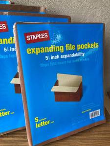 Expanding File Pockets